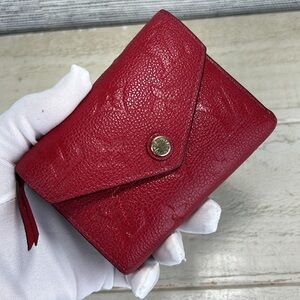Louis Vuitton Empreinte Monogram Victorine Wallet ✅COA Included